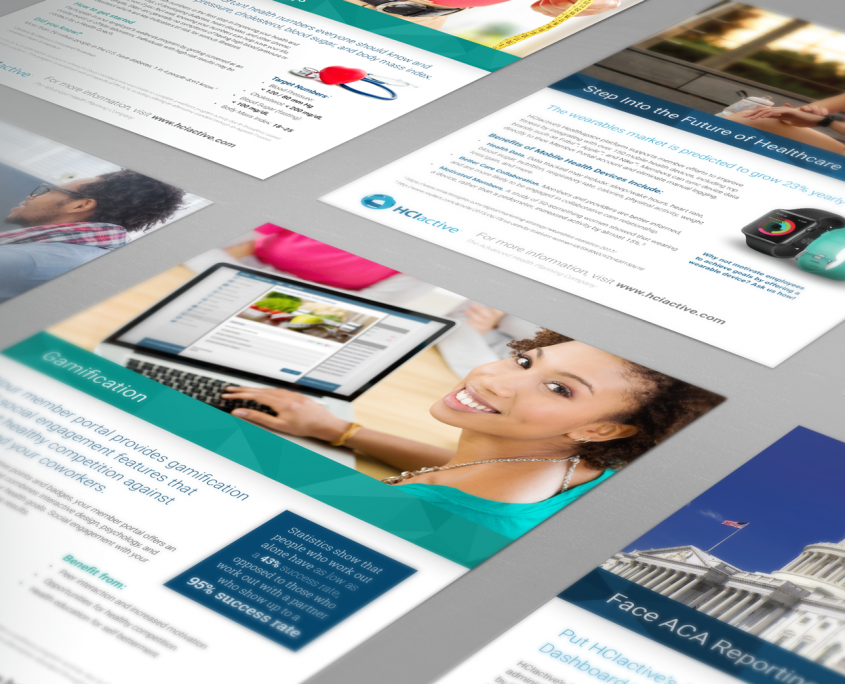 HCIactive Marketing Flyers